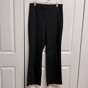 Liz Claiborne Black Mid Rise Stretch Casual Pants Size 6